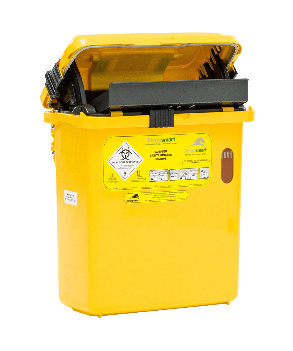 S22 Sharpsmart Reusable Sharps Container Sharpsmart